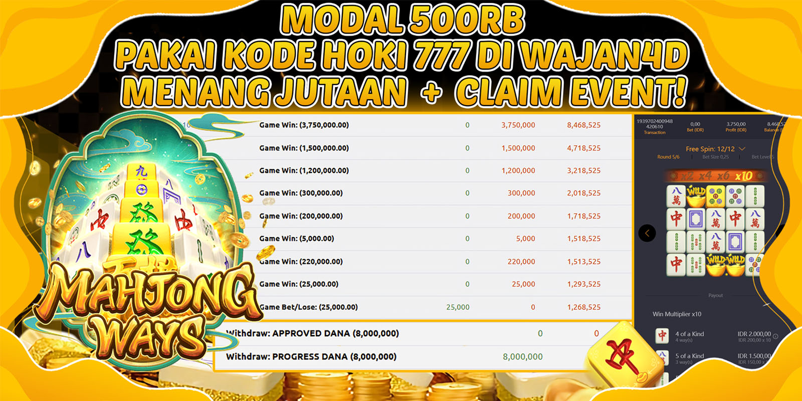 WAJAN4D - DEPOSIT CEPAT QRIS 1 DETIK !